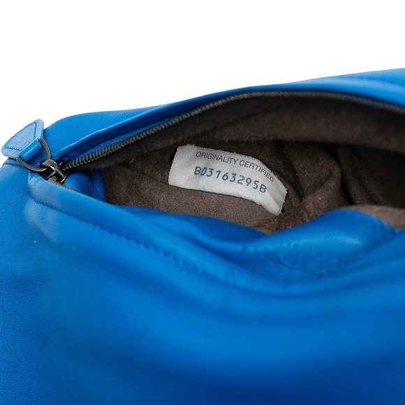 Pre-Loved Bottega Veneta Nappa Intrecciato Turn Lock Clutch - Picture 5 of 8